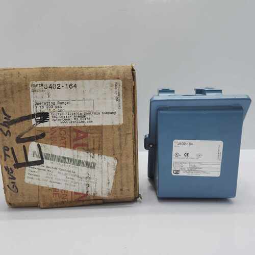 UNITED ELECTRIC J402164 Pressure Switch 0 to 200 PSI