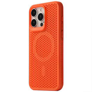 MooStudio透气散热磨砂适用苹果iphone16/14手机壳14promax防摔15pro男生magsafe纯色女小众原创夏天软壳