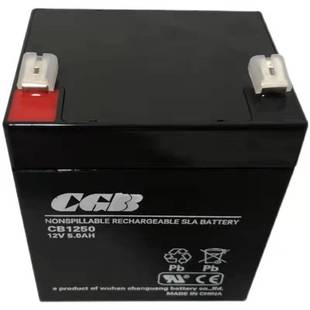 CGB长光蓄电池CB1240消防主机5A4AH7AH机房UPS电梯CB1270门禁1250