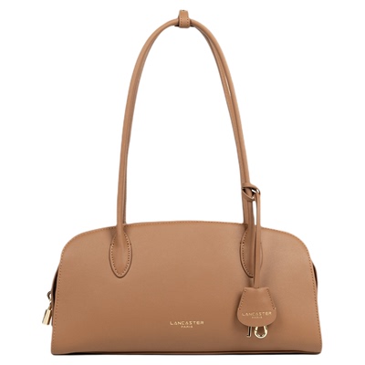 Lancaster兰卡斯特 Mademoiselle Bonnie系列粒面牛皮长柄法棍包