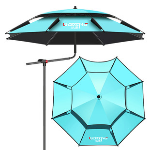 沃鼎钓鱼伞2026新款拐杖钓鱼专用雨伞户外遮阳伞防晒雨新型大钓伞