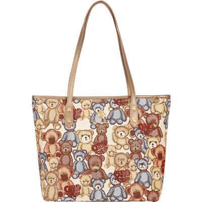 丹尼熊托特包女布手提大包包单肩包大容量外出手提袋包DKB4828095