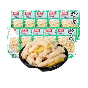 有友山椒凤爪泡椒鸡爪128g休闲零食大包泡凤爪好吃山椒味鸡肉解馋