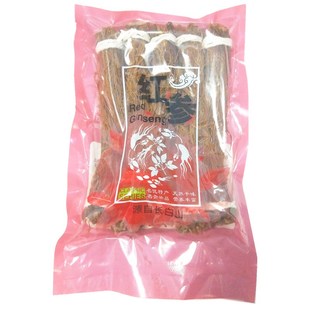 6年根红参须根500g长白山红人参人参须高丽参红参须可磨粉红参须