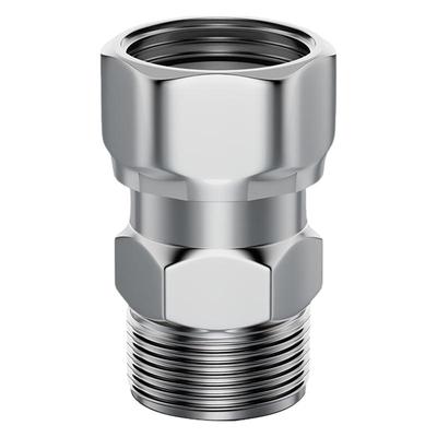 360度万向旋转活动三角阀4分内丝活接接头预留口靠墙墙角安装神器