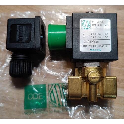 询价-意大利ODE电磁阀21A3KV20价格好说可维修