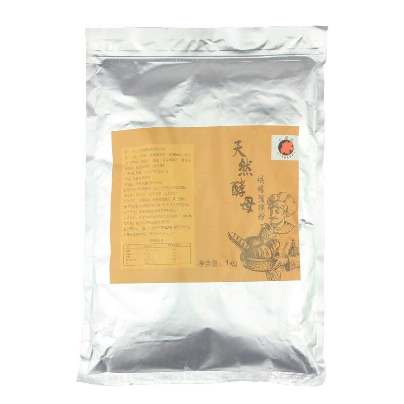 天然酵母粉增加面包Q性提升风味