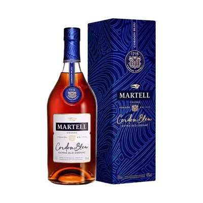 Martell马爹利蓝带350ml干邑白兰地XO级法国进口洋酒烈酒