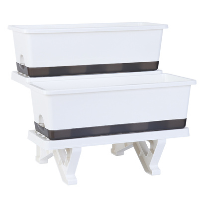 阳台多层种菜盆树脂组合专用花盆