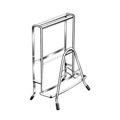 刀架菜板架一体加厚304不锈钢