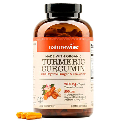NatureWise有机姜黄素胶囊360粒