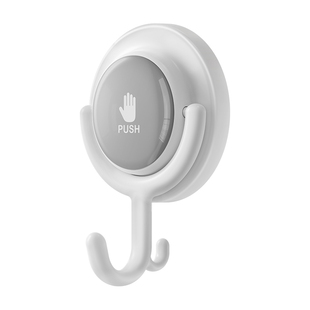 可移动吸盘挂钩壁挂浴室厨房卫生间无痕防水强力承重毛巾纸巾挂勾