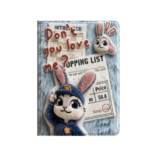 适用iPad11毛绒IPADAIR6保护套iPadpro平板壳13英寸尼克11英寸朱迪疯狂动物城2十一代情侣4报纸3秋冬10毛茸茸