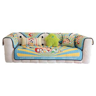 凡米特卡通蜡笔小新沙发垫四季通用防滑防尘盖布罩多巴胺沙发巾套