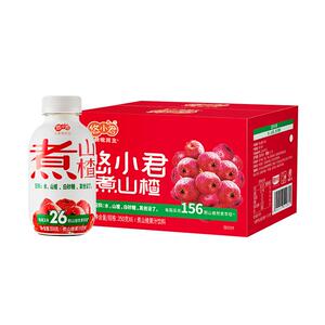 悠小君开胃山楂汁饮品350g*6瓶