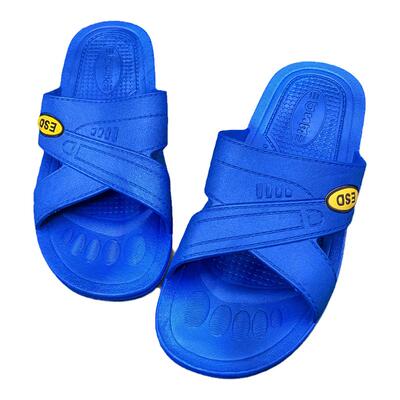 防静电拖鞋新料凉鞋软男女工作鞋