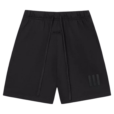 ESSENTIALS ZONE休闲宽松运动短裤高街抽绳三条杠男FOG复线五分裤