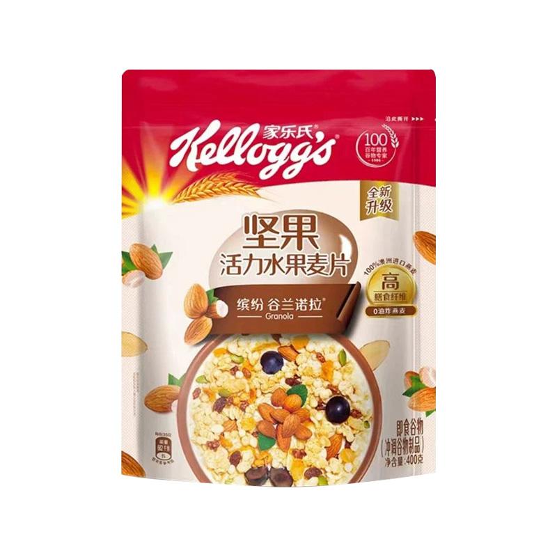 坚果活力水果麦片袋装营养早餐