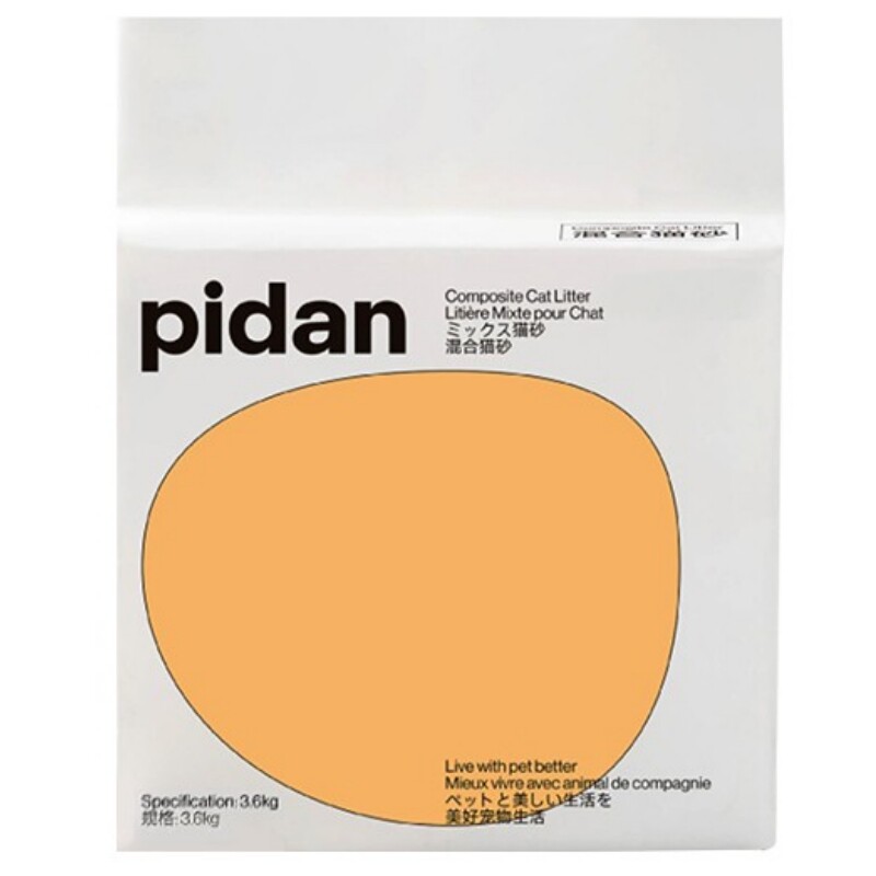 PIDAN混合砂3.6kg经典原味豆腐砂