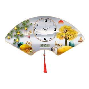 挂钟客厅2025新款轻奢高级感钟表网红家庭用高端大气上档次高颜值