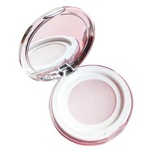 散粉盒空盒带粉扑高档黑胡椒粉散粉分装盒便携弹力网迷你超薄小号