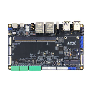 野火鲁班猫3RK3576底板金手指接口人工智能Linux安卓AI主板商业级