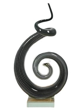 欧式风扭曲淄博博山琉璃工艺品