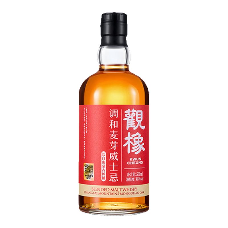 观橡长白山蒙古栎烈酒500ml盒装
