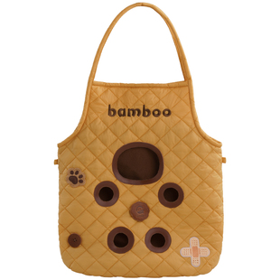 【小羊古力】可爱小熊遛娃包背包包毛绒玩偶塞娃公仔lolita斜挎包