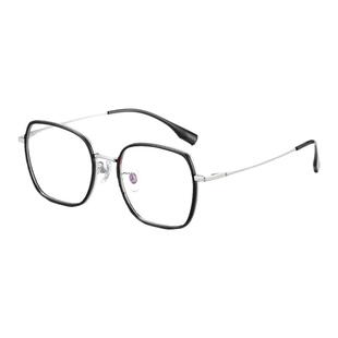 川久保玲方形眼镜框男复古文艺钛金属眼镜架女可配防蓝光镜片7203