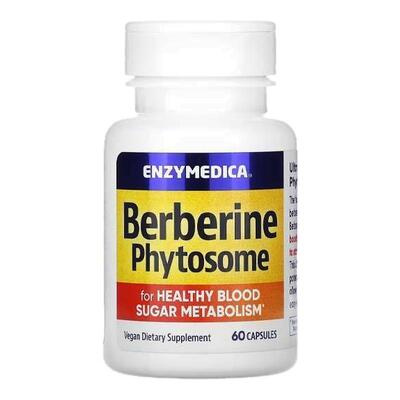 Enzymedica小檗碱磷脂复合物代谢平衡控糖调节抵御免疫血糖