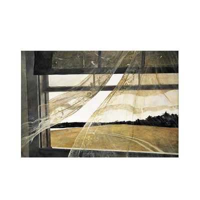 安德鲁怀斯小众卧室抽象风艺术画