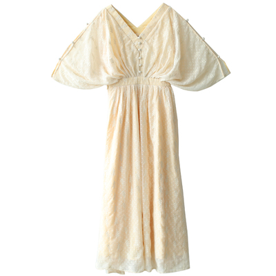 江南改良汉服元素日常绣花雪纺