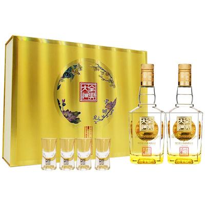 晶彩金礼盒全兴大曲52度