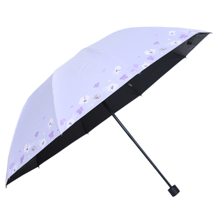 新品天堂伞三折晴雨伞大号双人十骨太阳伞女防紫外线防晒伞女加固