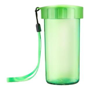特百惠雅致随心水杯子300ml儿童少女可爱运动挂绳塑料杯送礼佳品