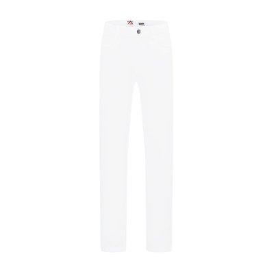 Navigare意大利小帆船夏季白色水洗休闲牛仔裤男直筒薄款弹力裤子