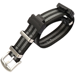 尼龙帆布表带男适用于卡西欧BA110 GA100 2100 GD120 DW5600 6900