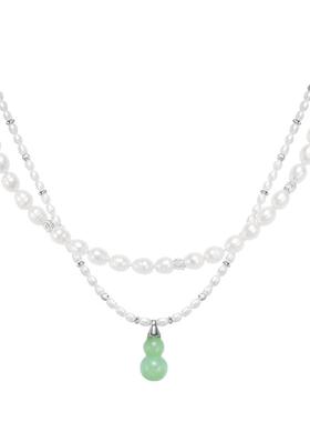 灿烂Smile新中式天然珍珠项链