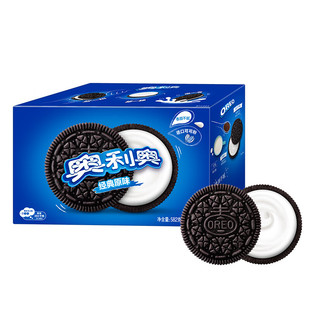 奥利奥饼干夹心 巧克力 原味582g 独立12小包 早餐下午茶休闲零食