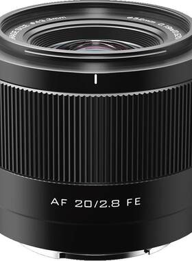 唯卓仕20mmF2.8全画幅广角镜头