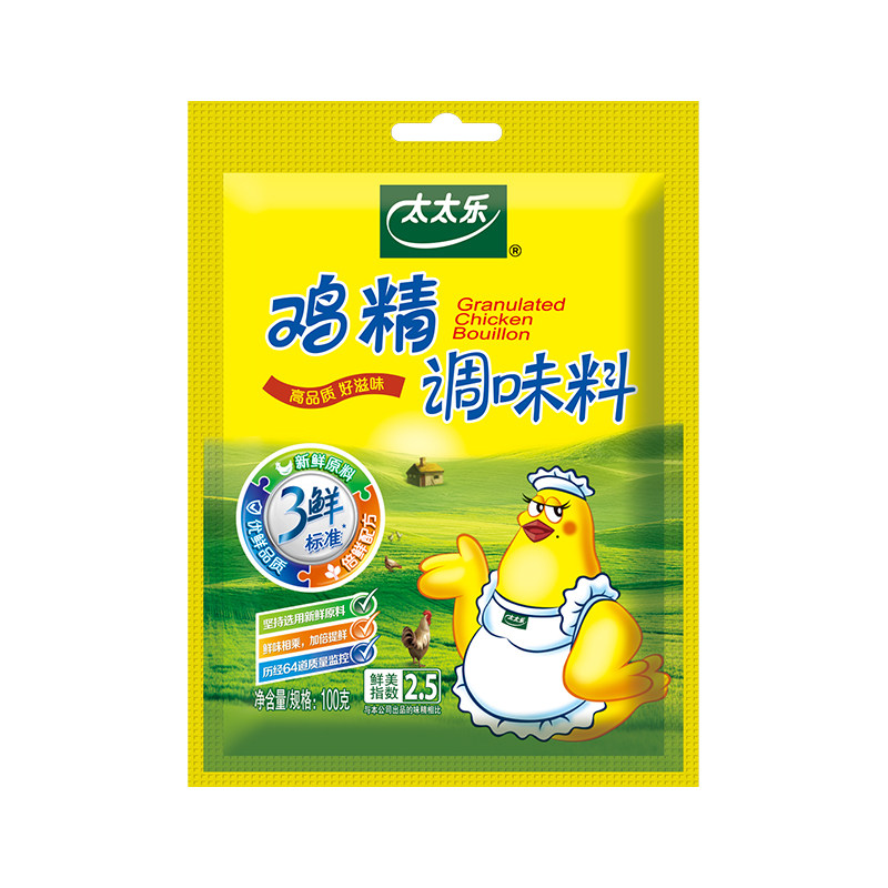 太太乐三鲜鸡精100g厨房调味料