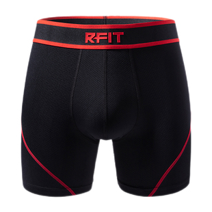 3条丨RFIT男士专业运动内裤ALPHA系列马拉松跑步加长四角短裤男