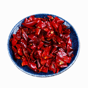 甄选红太阳新干辣椒段特香农家炒菜干货500克小米辣做菜饭店专用