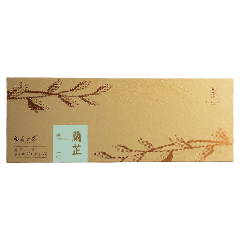 福鼎白茶兰芷礼盒茶饼234g