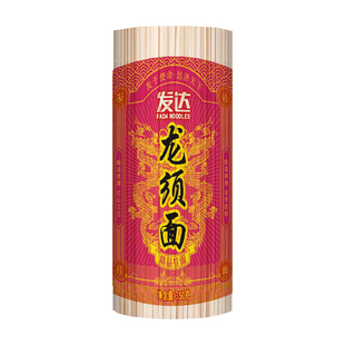 山东发达挂面超细龙须面350g家用易煮细面早餐面条速食营养龙须面