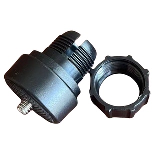 17mm球头座转换1/4螺纹接口平板转接头手机球头支架改螺丝口配件