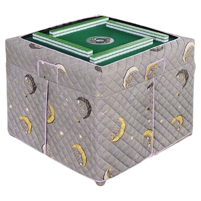 新款全自动麻将机烤火罩围裙全包围正方形保暖加厚款万能罩通用型