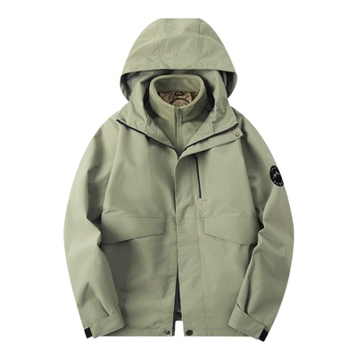 冲锋衣男女两件套防风防水登山服