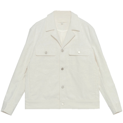 EHE翻领时尚提花薄款夹克